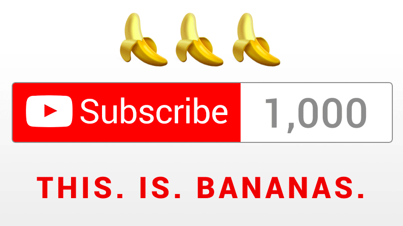 YouTubeチャンネル1000 YouTubeチャンネル1000