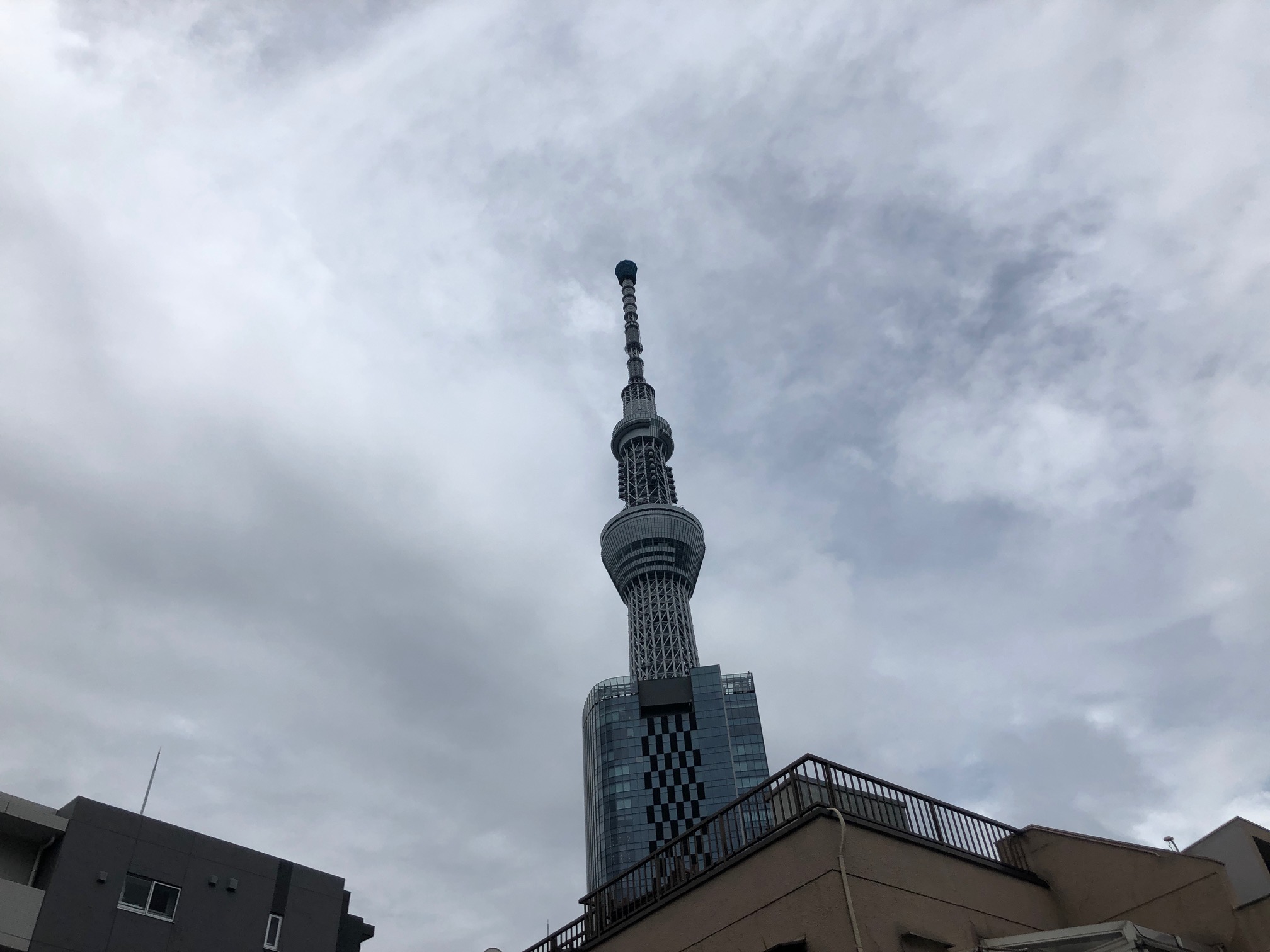 台風一過のスカイツリー 台風一過のスカイツリー
