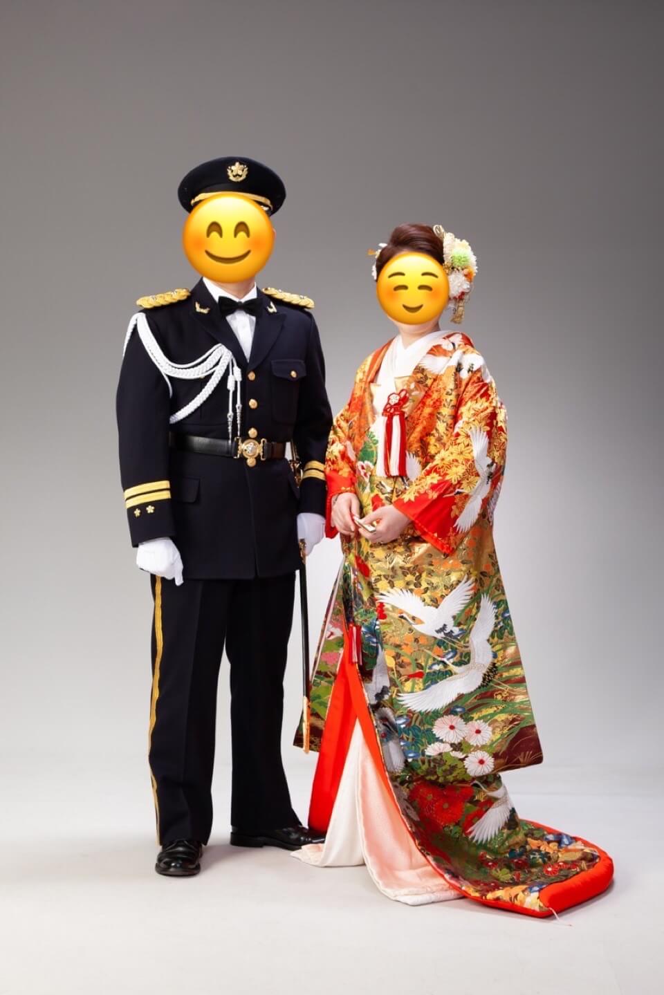 自衛官結婚式